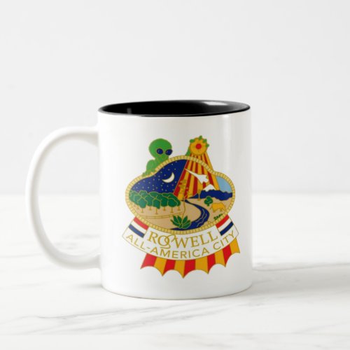 Roswell New Mexico Two_Tone Coffee Mug