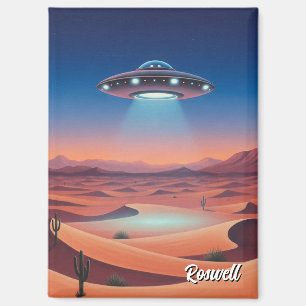 Roswell New Mexico UFO Magnet
