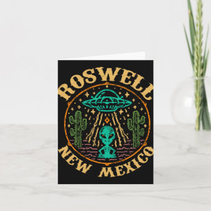 Roswell Nm 1947 - Funny Roswell Aviation New Mexic Card