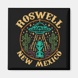 Roswell Nm 1947 - Funny Roswell Aviation New Mexic Magnet
