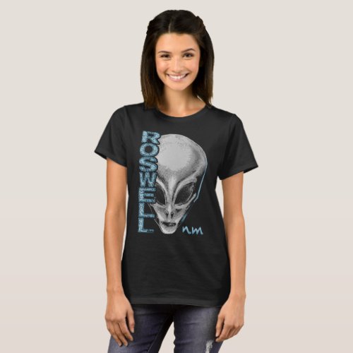 Roswell NM Alien Design T_Shirt