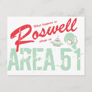 Roswell Postcard