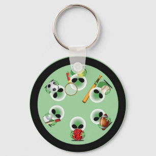 Roswell sports keychain