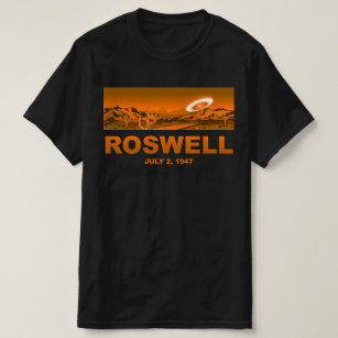 Roswell Sunset Desert UFO Crash  T-Shirt