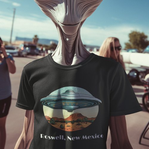 Roswell UFO Space Ship New Mexico T_Shirt