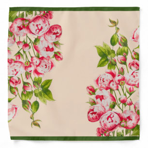 Rosy Abundance on a Bandana