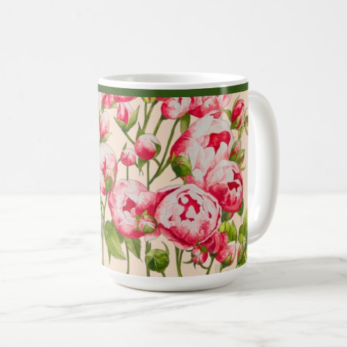 Rosy Abundance on a Classic Mug