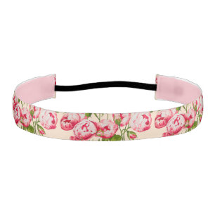 Rosy Abundance on a Headband