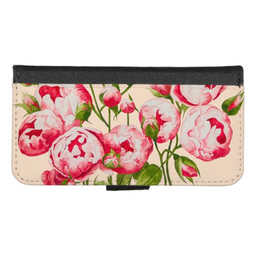 Rosy Abundance on an iPhone Wallet Case