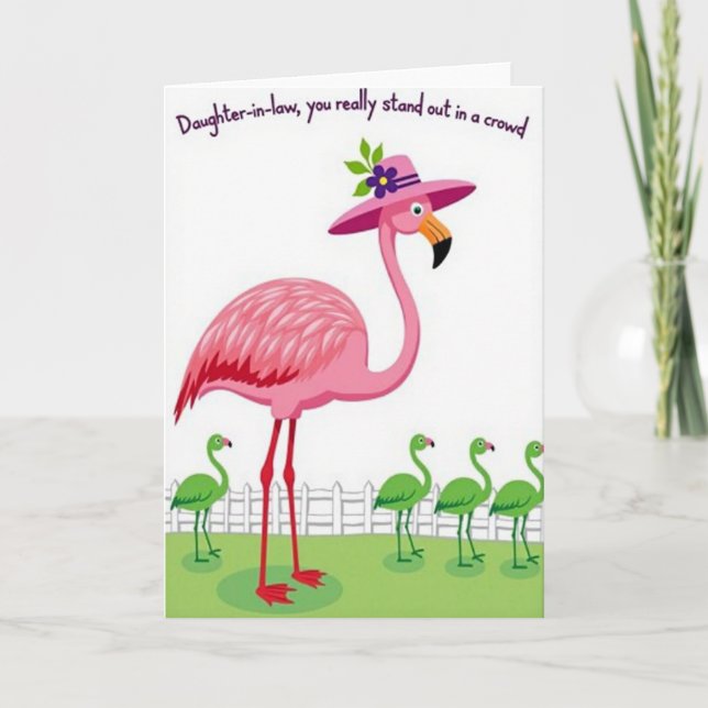 Rosy Bird Sweet Mothers Day Card (Front)