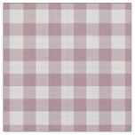 Rosy Brown Checkered plaid Fabric