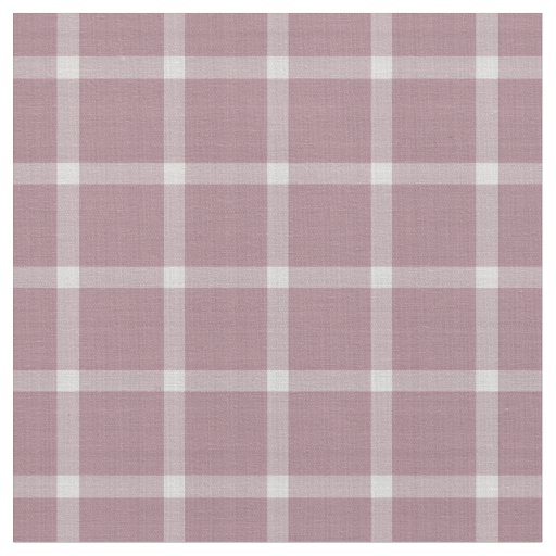 Rosy Brown Checks Fabric