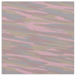Rosy Brown, faded pink, mountain mist camo Fabric