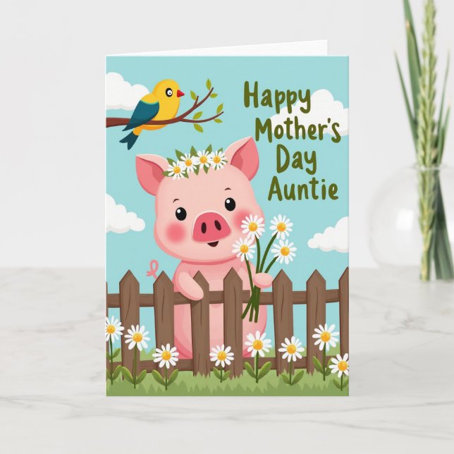 Rosy Cheeks Mothers Card (Front)