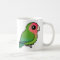 Rosy-faced Lovebird Coffee Mug