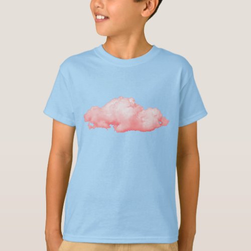 rosy fluffy cloud T_Shirt