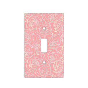 Rosy Glow Light Switch Cover
