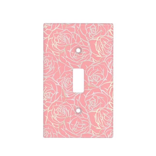 Rosy Glow  Light Switch Cover (Front)