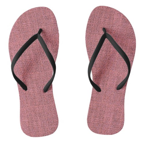 Rosy Linen Adult Flip Flops Slim Straps Flip Flops