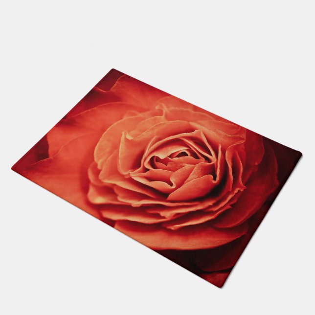 rosy living doormat (Angled)