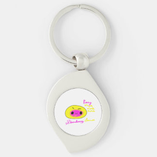 Rosy Maple Moth Cute Mochi Funny Animal Mochi Keychain