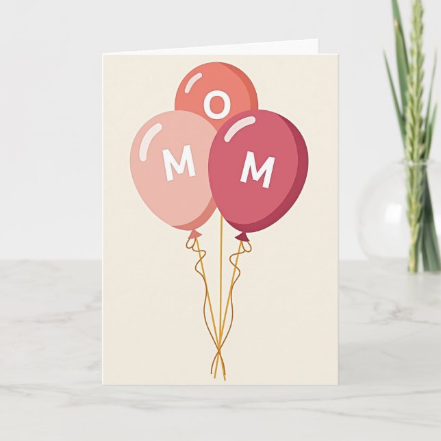 Rosy Mo Mothers Day Card (Front)