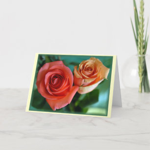 "Rosy Roses" Holiday Card