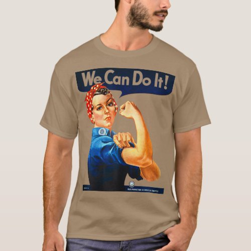 Rosy the Riveter   We Can Do T_Shirt