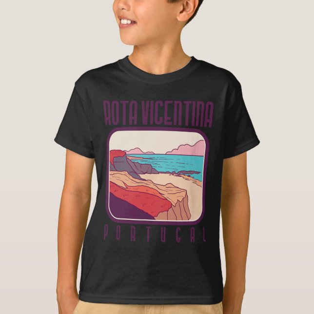 Rota Vicentina – Portugal  T-Shirt (Front)