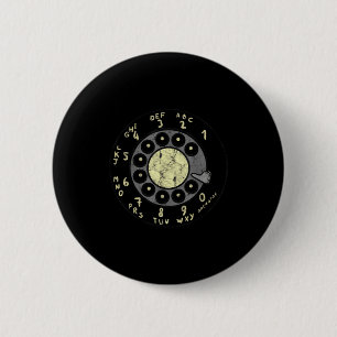 Rotary Dial Vintage Old Phones Numbers  Button