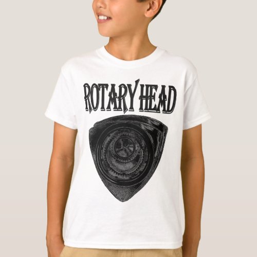 Rotary Engine Rotary Head Car T_Shirt