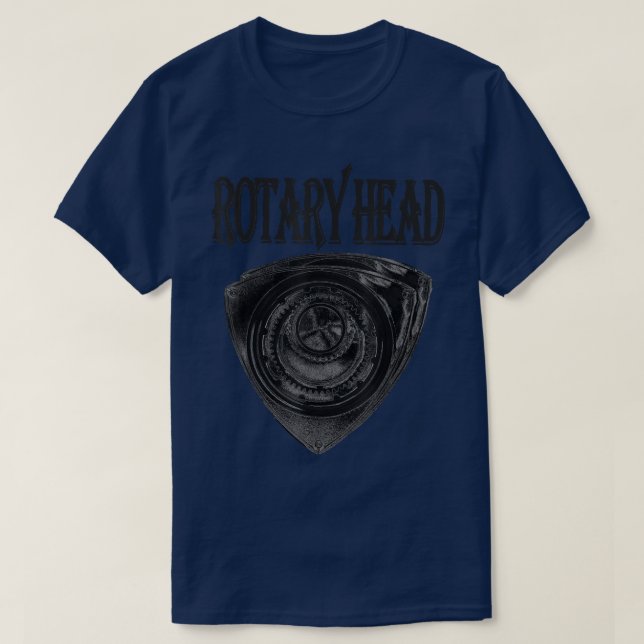 Rotary Engine Rotary Head Car  T-Shirt (Design Front)
