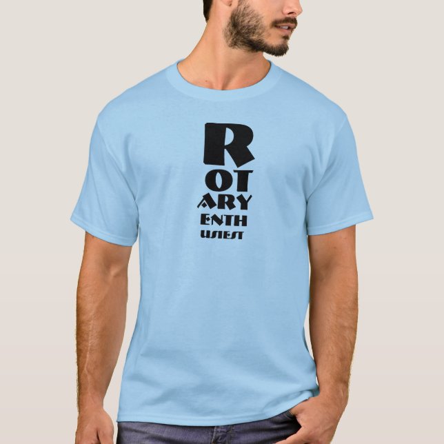 Rotary Enthusiest T Shirt (Front)