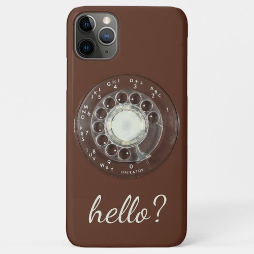 Rotary Phone iPhone 11 Pro Max Case
