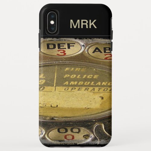 Rotary Phone iPhone XS Max Case