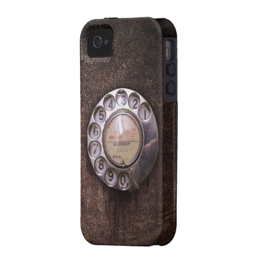 Rotary phone dial Case-Mate iPhone case (Back Left)