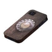 Rotary phone dial Case-Mate iPhone case (Bottom)