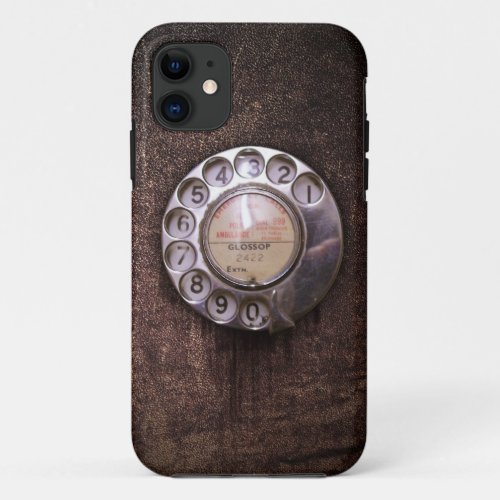 Rotary phone dial iPhone 11 case