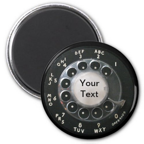 Rotary Phone Dial Magnet