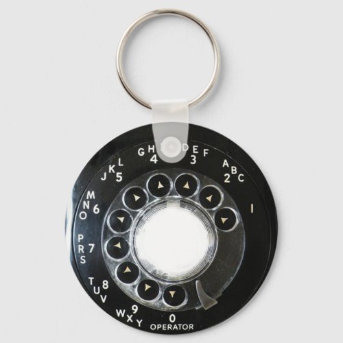 Rotary Phone Keychain