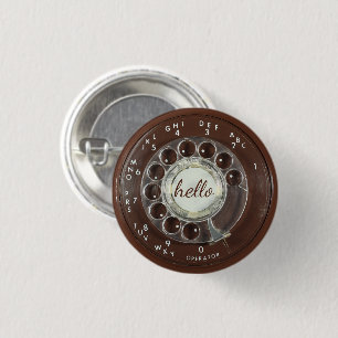 Rotary Phone Look Button