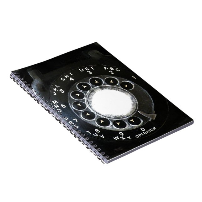Rotary Phone Notebook (Right Side)