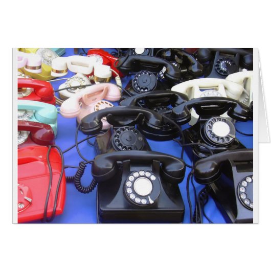 Rotary Telephone Cards (Front Horizontal)