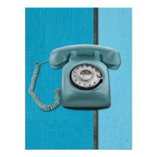 Rotary Telephone Poster