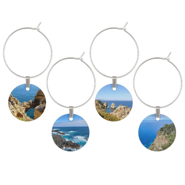Rotary Wine Charm (Staggered)