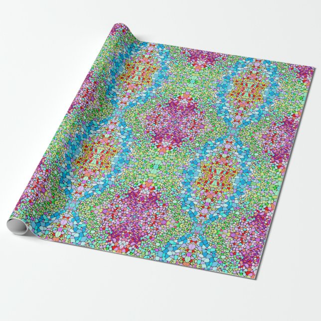 Rotas Multicolor Wrapping Paper (Unrolled)