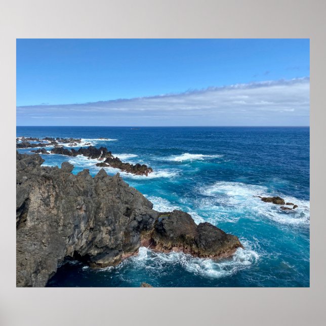 Rotating in the sea poster (Front)