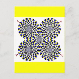 Rotatingsnakes Postcard