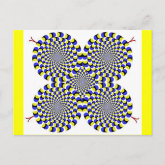 Rotatingsnakes Postcard