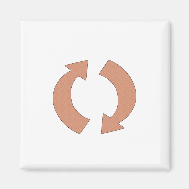 Rotation Arrows Magnet (Front)